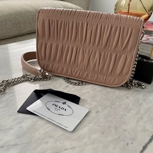 Blush Prada bag